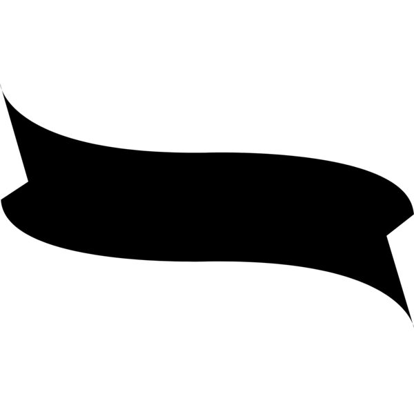 ribbon black shape Thumbnail