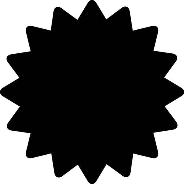commercial label black shape Thumbnail