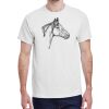 100 HEAVY COTTON SHIRTS WITH 1 COLOR PRINT Thumbnail