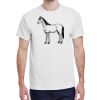 100 HEAVY COTTON SHIRTS WITH 1 COLOR PRINT Thumbnail