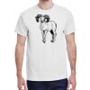 100 HEAVY COTTON SHIRTS WITH 1 COLOR PRINT Thumbnail