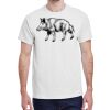 100 HEAVY COTTON SHIRTS WITH 1 COLOR PRINT Thumbnail
