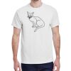 100 HEAVY COTTON SHIRTS WITH 1 COLOR PRINT Thumbnail