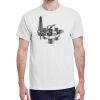100 HEAVY COTTON SHIRTS WITH 1 COLOR PRINT Thumbnail