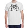 100 HEAVY COTTON SHIRTS WITH 1 COLOR PRINT Thumbnail