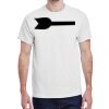 100 HEAVY COTTON SHIRTS WITH 1 COLOR PRINT Thumbnail