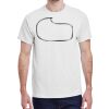 100 HEAVY COTTON SHIRTS WITH 1 COLOR PRINT Thumbnail