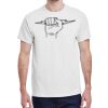 100 HEAVY COTTON SHIRTS WITH 1 COLOR PRINT Thumbnail