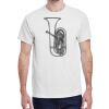 100 HEAVY COTTON SHIRTS WITH 1 COLOR PRINT Thumbnail