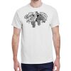 100 HEAVY COTTON SHIRTS WITH 1 COLOR PRINT Thumbnail