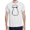 100 HEAVY COTTON SHIRTS WITH 1 COLOR PRINT Thumbnail
