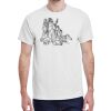 100 HEAVY COTTON SHIRTS WITH 1 COLOR PRINT Thumbnail