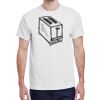 100 HEAVY COTTON SHIRTS WITH 1 COLOR PRINT Thumbnail