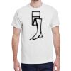 100 HEAVY COTTON SHIRTS WITH 1 COLOR PRINT Thumbnail