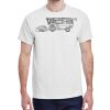100 HEAVY COTTON SHIRTS WITH 1 COLOR PRINT Thumbnail