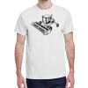 100 HEAVY COTTON SHIRTS WITH 1 COLOR PRINT Thumbnail