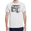 100 HEAVY COTTON SHIRTS WITH 1 COLOR PRINT Thumbnail