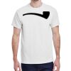 100 HEAVY COTTON SHIRTS WITH 1 COLOR PRINT Thumbnail