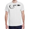 100 HEAVY COTTON SHIRTS WITH 1 COLOR PRINT Thumbnail