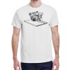 100 HEAVY COTTON SHIRTS WITH 1 COLOR PRINT Thumbnail