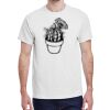 100 HEAVY COTTON SHIRTS WITH 1 COLOR PRINT Thumbnail