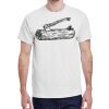 100 HEAVY COTTON SHIRTS WITH 1 COLOR PRINT Thumbnail