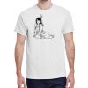 100 HEAVY COTTON SHIRTS WITH 1 COLOR PRINT Thumbnail