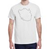 100 HEAVY COTTON SHIRTS WITH 1 COLOR PRINT Thumbnail