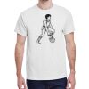 100 HEAVY COTTON SHIRTS WITH 1 COLOR PRINT Thumbnail