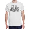 100 HEAVY COTTON SHIRTS WITH 1 COLOR PRINT Thumbnail