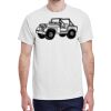 100 HEAVY COTTON SHIRTS WITH 1 COLOR PRINT Thumbnail