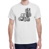 100 HEAVY COTTON SHIRTS WITH 1 COLOR PRINT Thumbnail