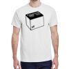 100 HEAVY COTTON SHIRTS WITH 1 COLOR PRINT Thumbnail