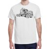 100 HEAVY COTTON SHIRTS WITH 1 COLOR PRINT Thumbnail