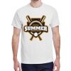 100 HEAVY COTTON SHIRTS WITH 1 COLOR PRINT Thumbnail