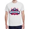 100 HEAVY COTTON SHIRTS WITH 1 COLOR PRINT Thumbnail