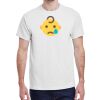100 HEAVY COTTON SHIRTS WITH 1 COLOR PRINT Thumbnail