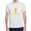 100 HEAVY COTTON SHIRTS WITH 1 COLOR PRINT Thumbnail