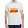 100 HEAVY COTTON SHIRTS WITH 1 COLOR PRINT Thumbnail
