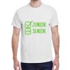 100 HEAVY COTTON SHIRTS WITH 1 COLOR PRINT Thumbnail
