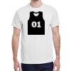 100 HEAVY COTTON SHIRTS WITH 1 COLOR PRINT Thumbnail