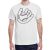 100 HEAVY COTTON SHIRTS WITH 1 COLOR PRINT Thumbnail