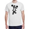 100 HEAVY COTTON SHIRTS WITH 1 COLOR PRINT Thumbnail