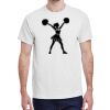 100 HEAVY COTTON SHIRTS WITH 1 COLOR PRINT Thumbnail