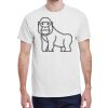 100 HEAVY COTTON SHIRTS WITH 1 COLOR PRINT Thumbnail