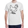 100 HEAVY COTTON SHIRTS WITH 1 COLOR PRINT Thumbnail