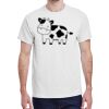 100 HEAVY COTTON SHIRTS WITH 1 COLOR PRINT Thumbnail