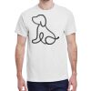 100 HEAVY COTTON SHIRTS WITH 1 COLOR PRINT Thumbnail