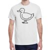 100 HEAVY COTTON SHIRTS WITH 1 COLOR PRINT Thumbnail