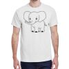100 HEAVY COTTON SHIRTS WITH 1 COLOR PRINT Thumbnail
